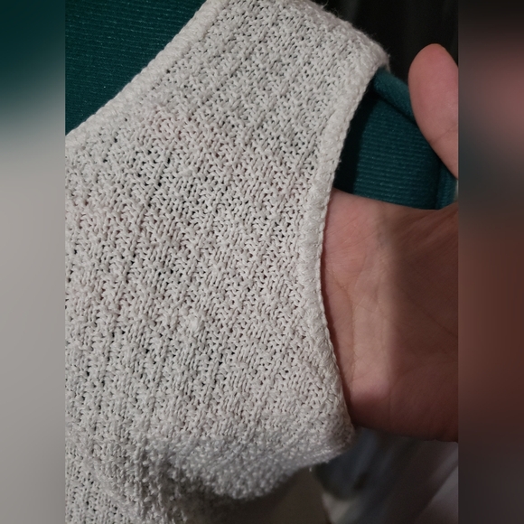 White Crochet Tank Top - Picture 4 of 4